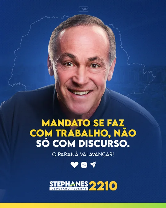 Card: mandato se faz com trabalho