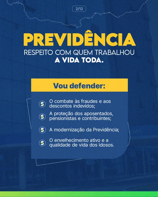 Card: respeito com quem trabalhou a vida toda