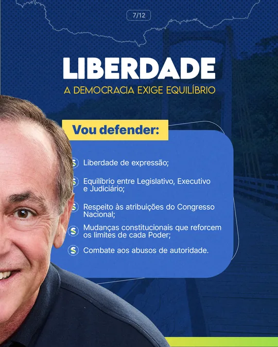 Card: a democracia exige equilíbrio